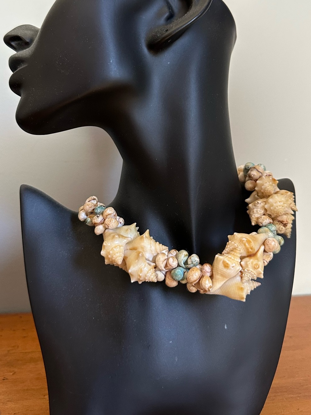 Ocean Washed Shell Necklace - Picture 3 of 13